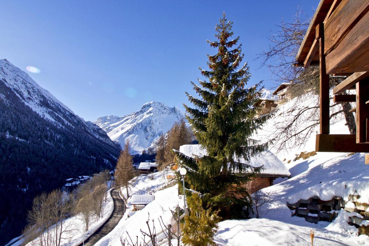 Chalet Abraxas With Astonishing View - Grimentz Villa Exterior photo